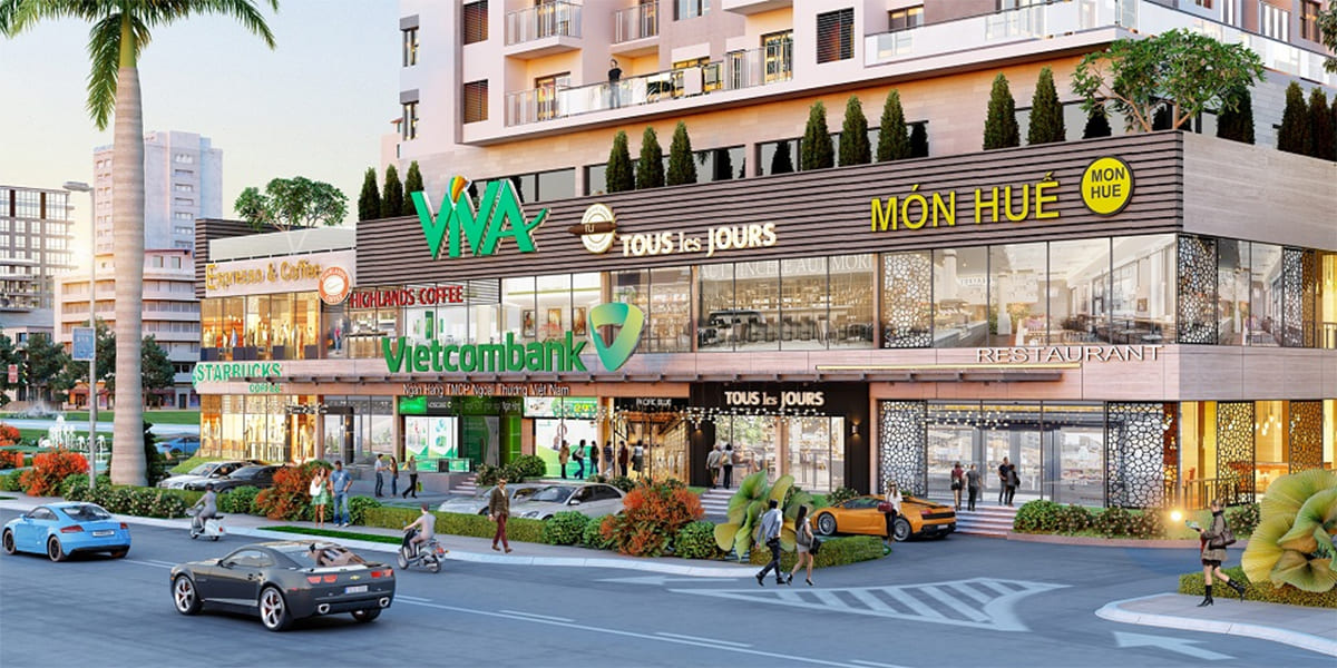 Shophouse chân đế Vinhomes Đông Anh 